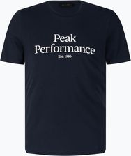 Zdjęcie Peak Performance Koszulka Trekkingowa Męska Original Tee Granatowa G77692020 7333269493607 - Warszawa