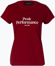 Zdjęcie Peak Performance Koszulka Trekkingowa Damska Original Tee Czerwona G77700310 7333269492587 - Warszawa