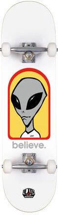 Alien Workshop Kompletna Believe Biały Żółty Szary 8"