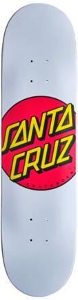 Santa Cruz Skateboards Blat Do Deskorolki Classic Dot Biały Czerwony Żółty 8"