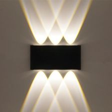 Kinkiet, Lampa Zewnętrzna Picto 6X1W Ip54 4000K - Czarny