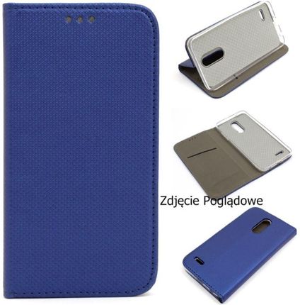 Etui Smart Magnet do telefonu Honor X8 TFY-LX1 granatowe (55761)