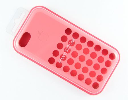 Futerał Silicon Skin Apple Iphone 5C Pink (MF036ZM)