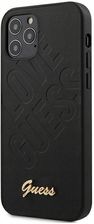 Guess Oryginalne modne etui do iPhone 12 Mini (GUHCP12SPUILGBK)