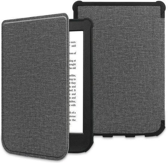 PocketBook Shell series - Étui à rabat pour lecteur eBook - plastique, polyuréthane, microfibre - 6 - pour PocketBook Basic Lux 2, Touch Lux 4 - Accessoire Audio - Achat & prix