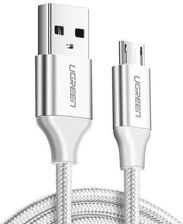 Kabel micro USB UGREEN QC 3.0 2.4A 1m (biały) (6957303861514) - zdjęcie 1