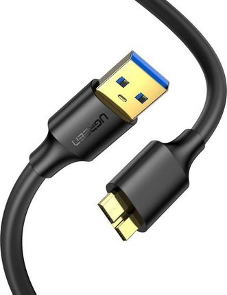 Kabel USB 3.0 - micro USB 3.0 UGREEN 1m (czarny) (6957303818419)