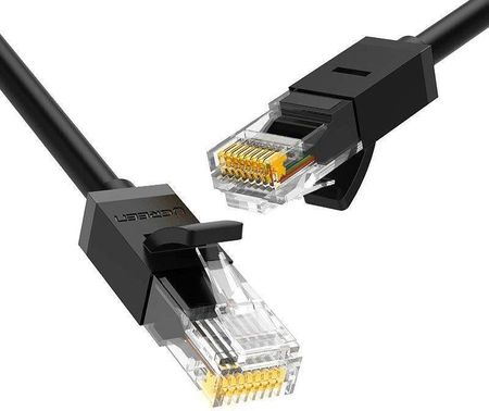 Kabel sieciowy UGREEN Ethernet RJ45, Cat.6, UTP, 2m (czarny) (6957303821600)