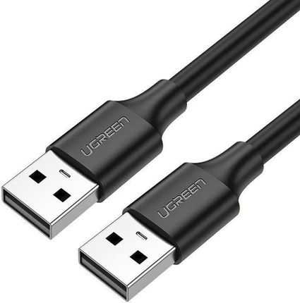 Kabel USB 2.0 M-M UGREEN US102, 2m (czarny) (6957303813117)