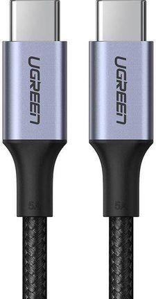 Kabel USB-C do USB-C UGREEN US316, 100W, 3m (czarny) (6957303891207)