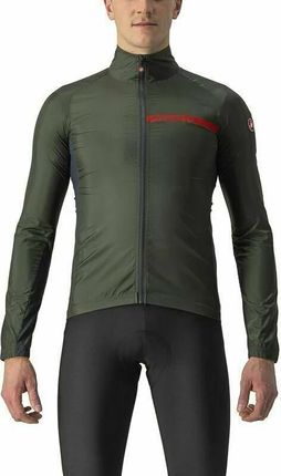 Castelli Squadra Stretch Jacket Military Green Dark Gray