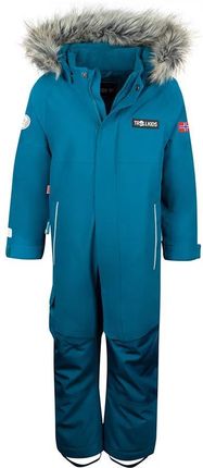 Trollkids Kombinezon zimowy "Kirkenes" w kolorze niebieskim