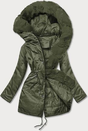 PARKA DAMSKA Z FUTERKIEM ARMY (5M762-136)