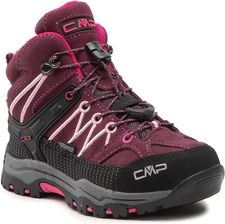 Trekkingi CMP - Kids Rigel Mid Trekking Shoe Wp 3Q12944  Prugna/Peach 05HM