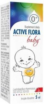 Alpen Pharma ACTIVE FLORA BABY probiotyk dla dzieci 0+ 5ml