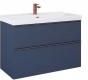 Elita Look Navy Blue Matt Szafka 2S Z Umywalką Skappa 100 Cm (168576+145855)
