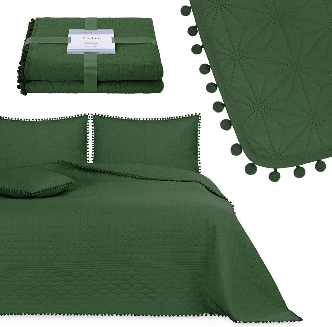AmeliaHome Sprei 170x270 cm Bedsprei dubbelzijdig