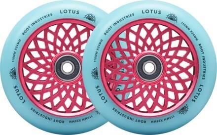 Root Industries Kółka Do Hulajnogi Wyczynowej Lotus 2-Pak Różowy Niebieski