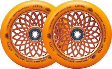 Root Industries Kółka Do Hulajnogi Wyczynowej Lotus 2-Pak Pomarańczowy