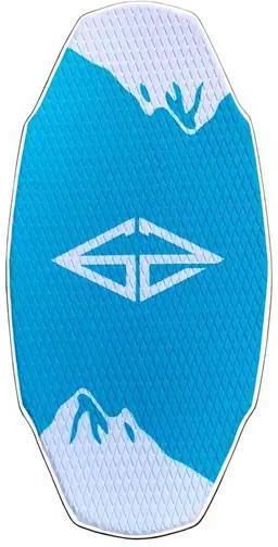 Skimboard GoZone Junior - Tavola Per Principianti, Design Twin Tip, Blu/Bianco, HPL + EVA