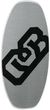 DB Flex Streamline Skimboard (40.6" - Czarny)