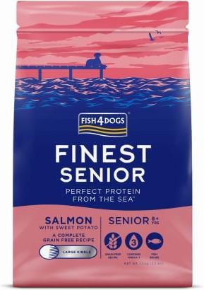 Fish4Dogs Finest Senior Salmon Rasa Średnia I Duża 1,5kg