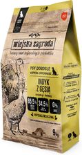Ranking Wiejska Zagroda Karma sucha dla psa Indyk z gęsią (dorosły) chrupki M 9kg Zobacz, jaką karmę uwielbiają najlepsze psy