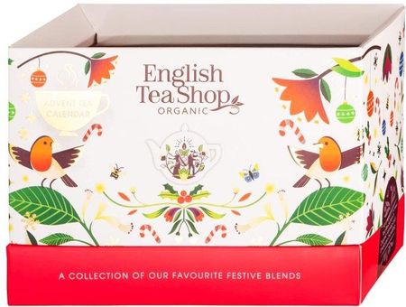 English Tea Shop Advent Calendar Kalendarz Adwentowy 25 Saszetek Z Ekologicznymi Herbatami 13 Smaków 