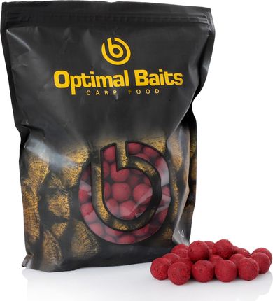 Optimal Baits Kulki Proteinowe Truskawka 15Mm Kulki Zanętowe