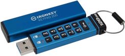 Zdjęcie Kingston IronKey Keypad 200 128GB USB 3.0 AES Encrypted (IKKP200128GB) - Wołów