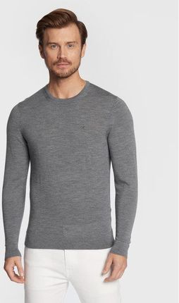 Calvin Klein Sweter Superior K10K109474 Szary Regular Fit