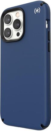 Speck Presidio2 Pro + MagSafe - Etui iPhone 14 Pro Max z powłoką MICROBAN (Coastal Blue / Black / White) (246416)
