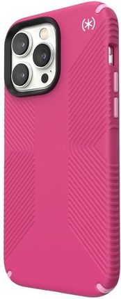 Speck Presidio2 Grip + MagSafe - Etui iPhone 14 Pro Max z powłoką MICROBAN (Digitalpink / Blossompink / White) (246422)