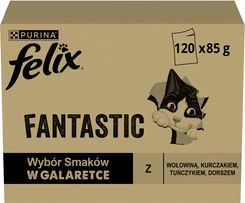 Zdjęcie Felix Fantastic Mix Mięso i Ryba 120x85g - Morąg