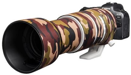 easyCover Lens Oak Canon RF 100-500mm F4.5-7.1L IS USM brown camouflage