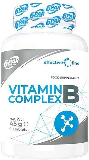 6Pak Vitamin B Complex Witaminy Z Grupy W Tabletkach 90 Tabl. - Ceny I ...