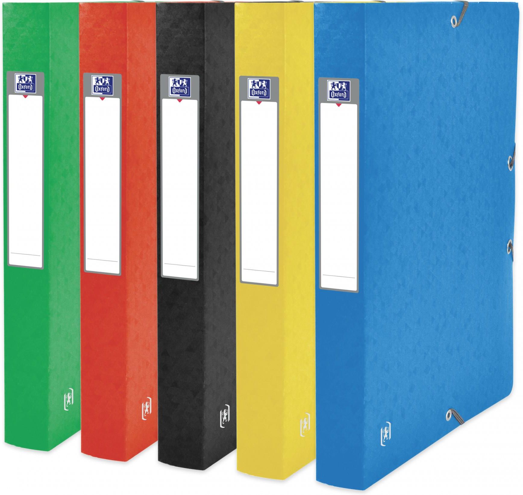 Oxford Teczka Z Gumką Top File+ A4/40 Mix Kolorów 400114367 - Ceny i ...