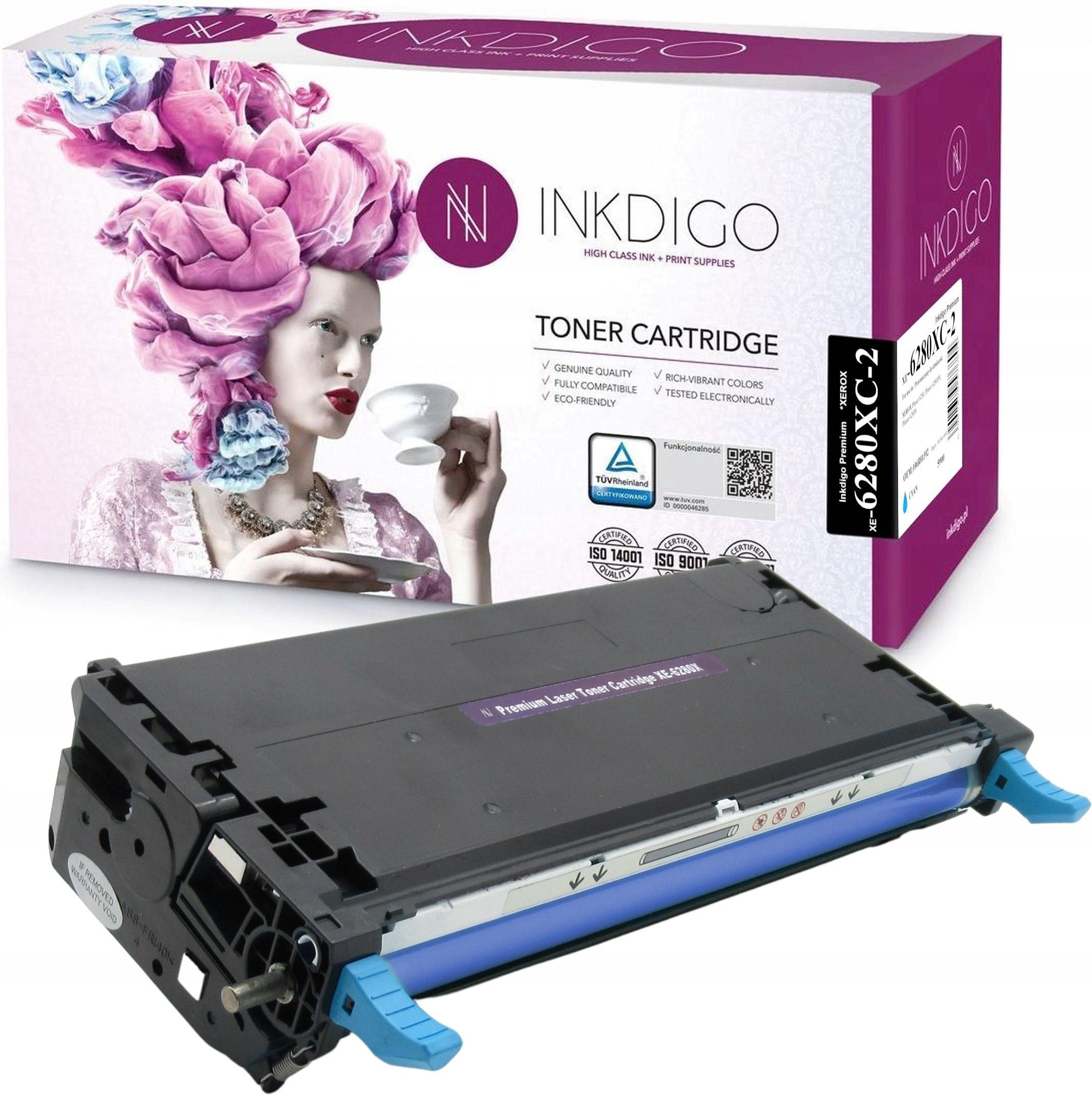 Inkdigo Toner Zamiennik Do Xerox Phaser Dn Dnm Cyan Opinie I Ceny Na Ceneo Pl