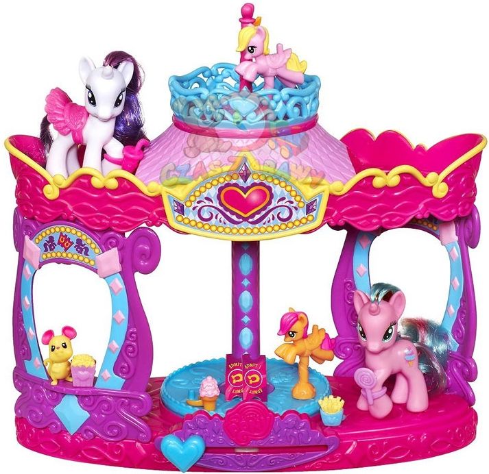 Hasbro My Little Pony - Set 5 Figure Collezionabili Party Performers Con Accessori Sorpresa, Altezza 4 Cm - 4
