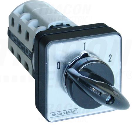 Tracon Electric Przełącznik Wyboru Bez Obudowy 125A 0-1-2 TKB1293