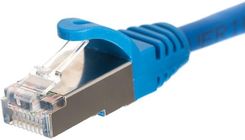 NetRack Patchcord RJ45 osłonka zalewana kat.5e FTP 5m niebieski (BZPAT5FB)