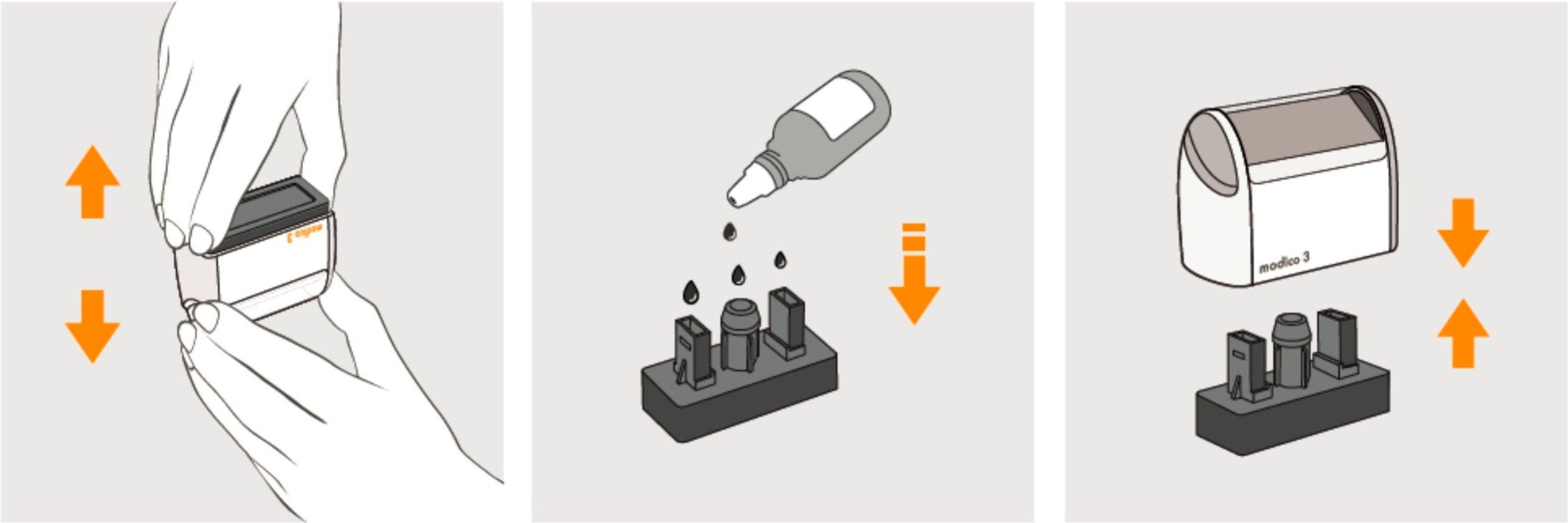 Modico Pieczątka Kieszonkowa P4 Flash Czerwona - Ceny i opinie - Ceneo.pl