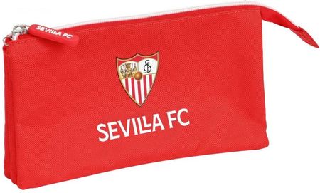 Sevilla Fútbol Club Piórnik Potrójny Czerwony 22X12X3Cm