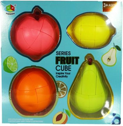 Fanxin Fruit 4 Set Cube Stickerless Bright FXSG08