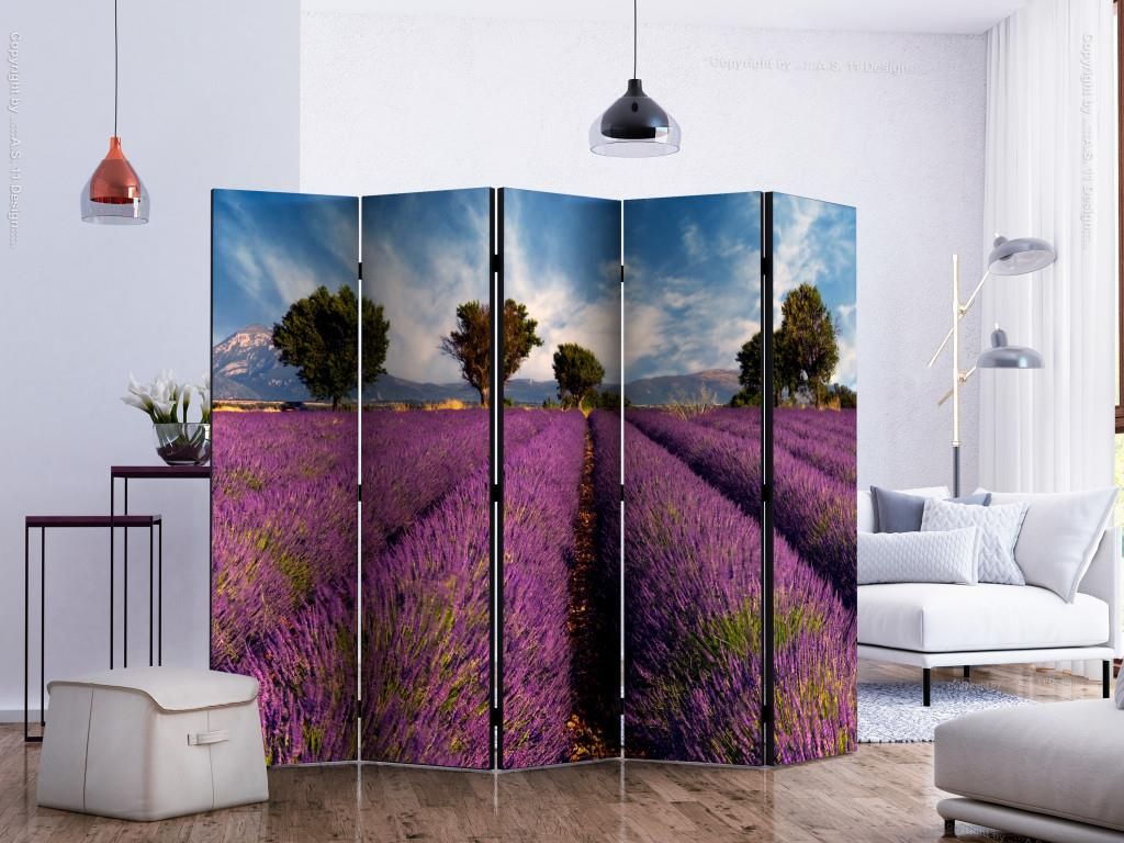 Room Dividers Parawan Pokojowy Jednostronny Lavender Field In Provence