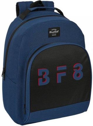 Blackfit8 Plecak Szkolny Urban Czarny Granatowy 32X42X15Cm