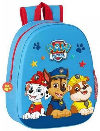 Bigbuy School Plecak Dziecięcy 3D Paw Patrol 27X32X10Cm