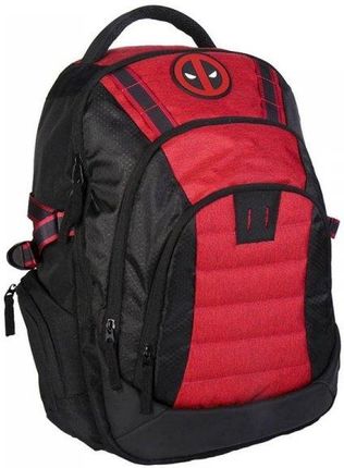 Deadpool Plecak Szkolny Czerwony 30X46,5X13,5Cm