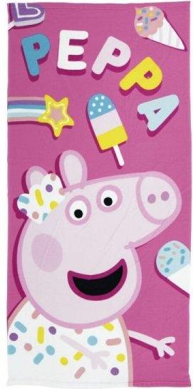 Poncho Con Capucha Toalla Microfibra Peppa Pig - Kilumio