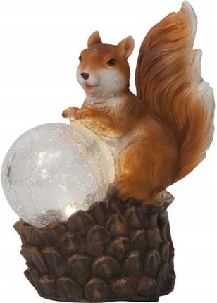 Szwedzka Dekoracja Solarna Squirrel Ip44